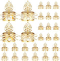 Cunhill 24 Pcs Mini Champagne Bottle Candy Jars with Lids, Stylish Style by Cunhill
