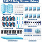 85Pcs Baby Shower Prizes for Men, 8 Sets Winner Gifts with Multi-Tool Pen, Screwdriver, Tape Measure, Bottle Opener, Keychain, Cleaning Cloth & Gift Bags for Winner Bachelor Party Favors (85) - Image 2
