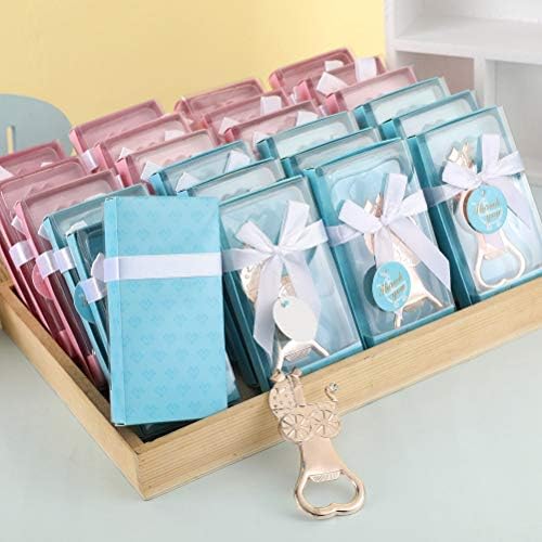 30 Pack Baby Carriage Bottle Opener for Newborn Baby Shower Favors, Baby Shower Party Return Gifts for Guest, Poppin Bottles Openers with Exquisite Gifts Box used for Baby Party Souvenirs (Blue) - Image 7