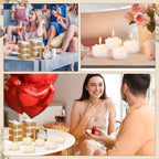 Threlaco 24 Sets Rose Candle Wedding Favors for Guests, Wedding Gifts - Image 6