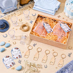 Vesici 25 Set/150Pcs Cowboy Baby Shower Party Favors, It's A Boy - Image 5