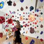 6 Pcs 35.9 ft Hanging Flower Artificial Wildflower Garlands Floral Vines - Image 3