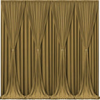 Brown Backdrop Curtains-Wrinkle-Free Polyester Photography Drapes Party Curtain Background for Baby Shower Wedding Decorations- 32 X10FT (Brown) - Image 2