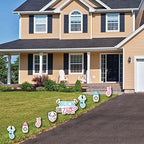 Big Dot of Happiness Buck or Doe - Yard Sign and Outdoor Lawn Decorations - Hunting Gender Reveal Party Yard Signs - Set of 8 - Image 2