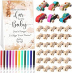 WinnerWhy Baby Shower Games Decorate a Car Craft Kit, Brown Bear by WinnerWhy