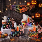 Epakh 36 Pack Halloween 2 Cup Drink Carrier with Handle, Gift Holder - Image 2