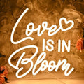 SYLHOME Love Is In Bloom Led Neon Light Sign Baby Shower Banner Wall Decor by SYLHOME