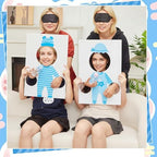 6 Set Baby Boy Shower Games Feed The Baby(Blue) - Image 5