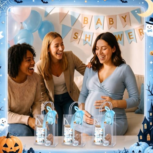MotiMind 6 Sets Blue Halloween Baby Shower Prizes for Winners Guest Game - Image 5