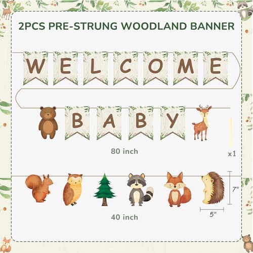 Kriyokiaa Woodland Baby Shower Decorations - Image 4