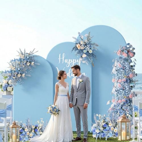 Arch Covers Set of 3(7.2FT+6.6FT+6FT), Arch Backdrop Stand Cover - Image 3