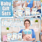 Sherr 476 Pcs Blue Bear Baby Shower Games, 9 Styles Baby Shower Activities - Image 6
