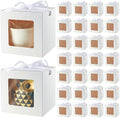Yeaqee 100 Pcs Sublimation Mug Boxes for Gift Coffee Mug Boxes Bulk, Clear by Yeaqee