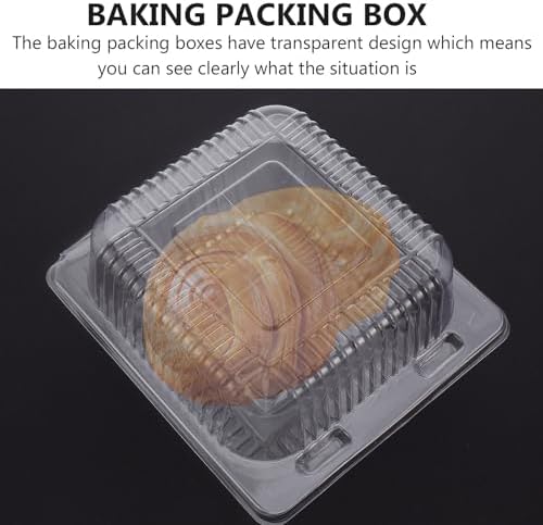 PVC Cake Boxes 100pcs for Baked Goodies and Cookies - Image 3