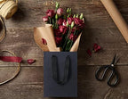 HUAPRINT Small Black Gift Bags with Handles, 30 Pack, 7x4x9 IN - Image 6