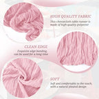 12Pack Light Pink Cheesecloth Table Runner 10FT Wedding Party Decor - Image 6