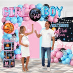 Cocomigo 303 PCS Free Throws or Pink Bows Gender Reveal Decorations - Image 4