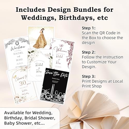 Wedding Sign Holder, Adjustable Welcome to Our Wedding Sign Stand W/Design Bundle & Leather Sign Hanging Straps, Heavy Duty Easel Stand for Sign, Wedding Seating Chart Stand, Easel for Display (Black) - Image 3