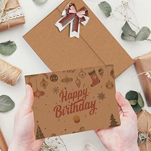 1000 Pack Goefun A7 Brown Kraft Envelopes Self Seal for Invitations - Image 7