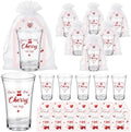 Sliner Baby Shower and Gender Reveal Party Gifts, 48 Pcs, Cherry by Sliner