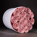 Prifroti 17 Flowers in a Luxury Suede Box, Birthday Gifts for Women, Preserved Flowers, Mothers Day Roses Gift for Mom, Dusty Rose - Image 2
