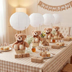 Sosation 6 Sets Hot Air Balloon with Bear Stick Glue Gun, White - Image 5