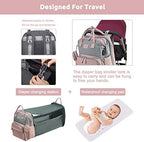 JOLLITO Diaper Bag Backpack with Changing Station, Baby Registry Search - Image 6