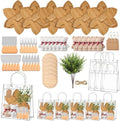 73Pcs Baby Shower Prizes for Game Winners Lotus Cheese Board Fork Butter Spreaders straight knife spatula Coasters Towel Artificial Eucalyptus Stems Cards and Gift Bags for Guests Bridal Birthday,6Set by Unknown