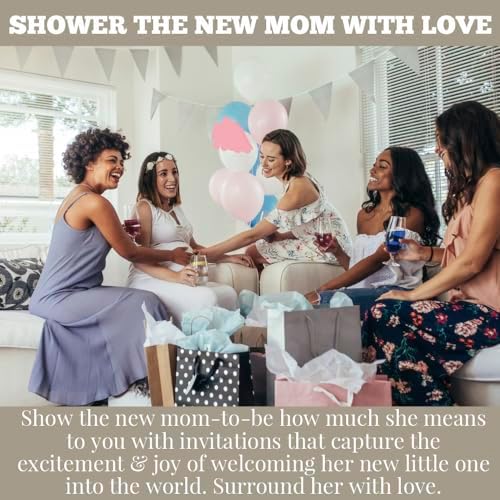 Amanda Creation Custom Baby Shower Invites Apple Baby Shower Invitation 20 5x7 Custom Personalized Apple Themed Invites With Envelopes - Image 5