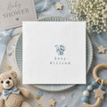 Personalized Baby Shower Napkins, Luncheon or Dinner Napkins, Custom Name Party Decor, Gifts Decorations for Baby Boy Girl, Gender Reveal Party Supplies #3 by CoolsLove