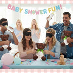 6 Sets Bottle Chug Baby Shower Games Chocolate Brown Bear - Image 2