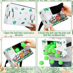 Civaner 6 Set Safari Baby Shower Game Jungle Animal Swing Shaking Balls - Image 4