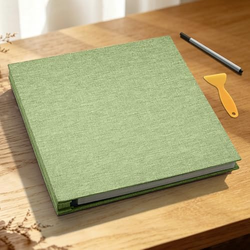 Large Photo Album Self Adhesive Scrapbook Album for 4x6 5x7 8x10 Pictures DIY Photo Book for Wedding, Anniversary, Christmas, Baby Shower, Ideal for Preserving Precious Moments - Image 6