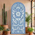 Gerrii 6 ft Cielito Lindo Arch Backdrop, All-in-one Stand up, Blue by Gerrii
