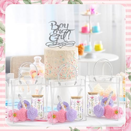 Daifunli 6 Set Pink Purple Flower Baby Shower Prize Gift for Winner Guest - Image 6