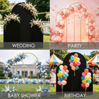 HAINARverS Set of 3 Arch Backdrop Stands with Covers, Black, 6/6.6/7.2FT - Image 6