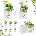 50PCS Handmade Soap Wedding Favor Natural Eucalyptus Handmade Soaps Soap Thank You Gifts Bridal Shower Favors Soaps for Baby Shower Party Spring Garden Decorations by WxzumgPARTYFAVORS