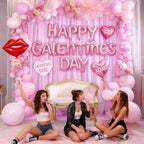 30ft x 10ft Pink Backdrop Curtains, Wrinkle-Free Sheer Chiffon Fabric Photo Backdrop Drapes for Wedding Arch Party Ceremony Stage Photography Decorations - Image 4