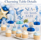 Sea You Soon Baby Shower Decorations Kit, Ocean Theme Party Set for Boys - Image 2