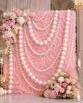 Wedding Pearl Bead Garland Set, White Pearl Garland by KeepsEverythingOrganized