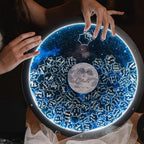 Personalized Celestial Wedding Guest Book Alternative,LED Light,Moon & Stars Party Decor,Under The Stars Sign,Engagement Gift for Couple,Wedding Sign (30cm (50 Stars)) - Image 2