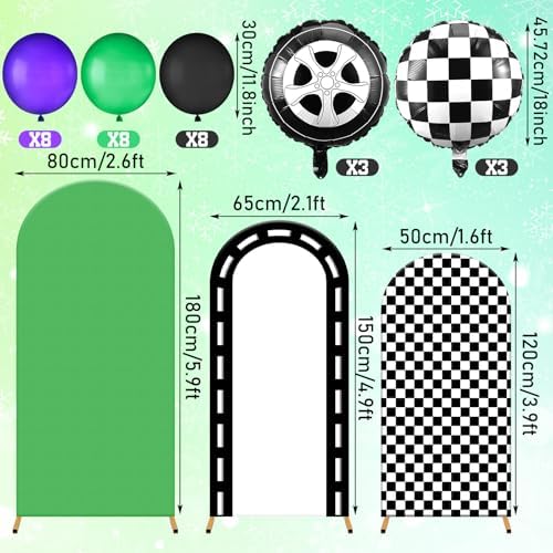 Foilswirl 4ft 5ft 6ft Monster Truck Arch Backdrop Covers - Image 3