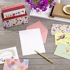 Hallmark Pack of 24 Handmade Assorted Boxed Greeting Cards, Watercolor & Pack of 30 Assorted Boxed Greeting Cards, Good Vibes—Birthday, Thinking of You, Thank You, Blank Cards - Image 6