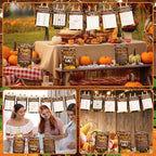 476 Pcs Fall Pumpkin Baby Shower Games, 8 Activities, Pacifier Hunt Games - Image 6