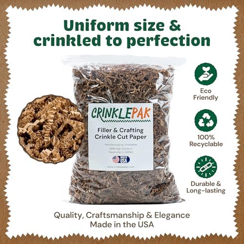 10LB Kraft Crinkle Paper Filler USA Made - Image 5