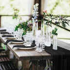 20 Pack Cheesecloth Table Runner 17 x 108 Inch, Black - Image 6