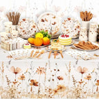 Funnymoom 452 Pcs Fall Wildflower Party Decoration Supplies for 50 Guests - Image 4