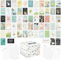 American Greetings 65-Count All-Occasion Greeting Card Pack, Assorted Watercolor & Playful Illustration Designs designed by Kathy Davis Studios by AmericanGreetings