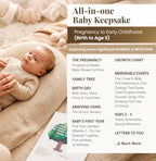 Premium Baby Memory Book for Boy or Girl, Milestone Journal & Scrapbook - Image 2