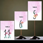 Poster Number Design Table Number Cards Double Sided Party Table Numbers for Reception Baby Shower Anniversary Birthday Bridal Party 5x7 100 Pcs - Image 3